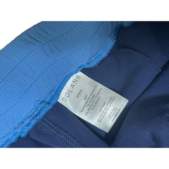 Dolan Hope 11-Pocket Scrub Core Jogger Pants Women's Small Navy Colorblock - Picture 5 of 7